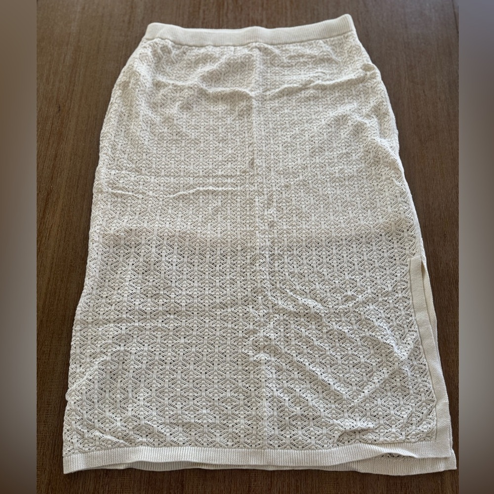 NWT Women's Crochet-Style Midi Sweater Skirt - A New Day - Picture 9 of 9